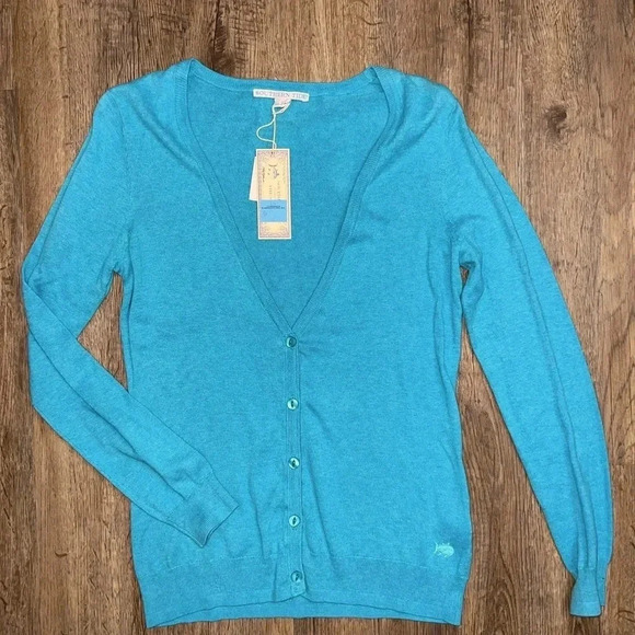 Southern Tide • Long Sleeve Cardigan - Picture 1 of 10